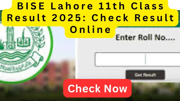 BISE Lahore 11th Class Result 2025