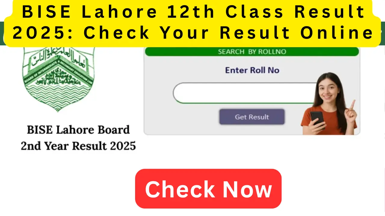 BISE Lahore 12th Class Result 2025