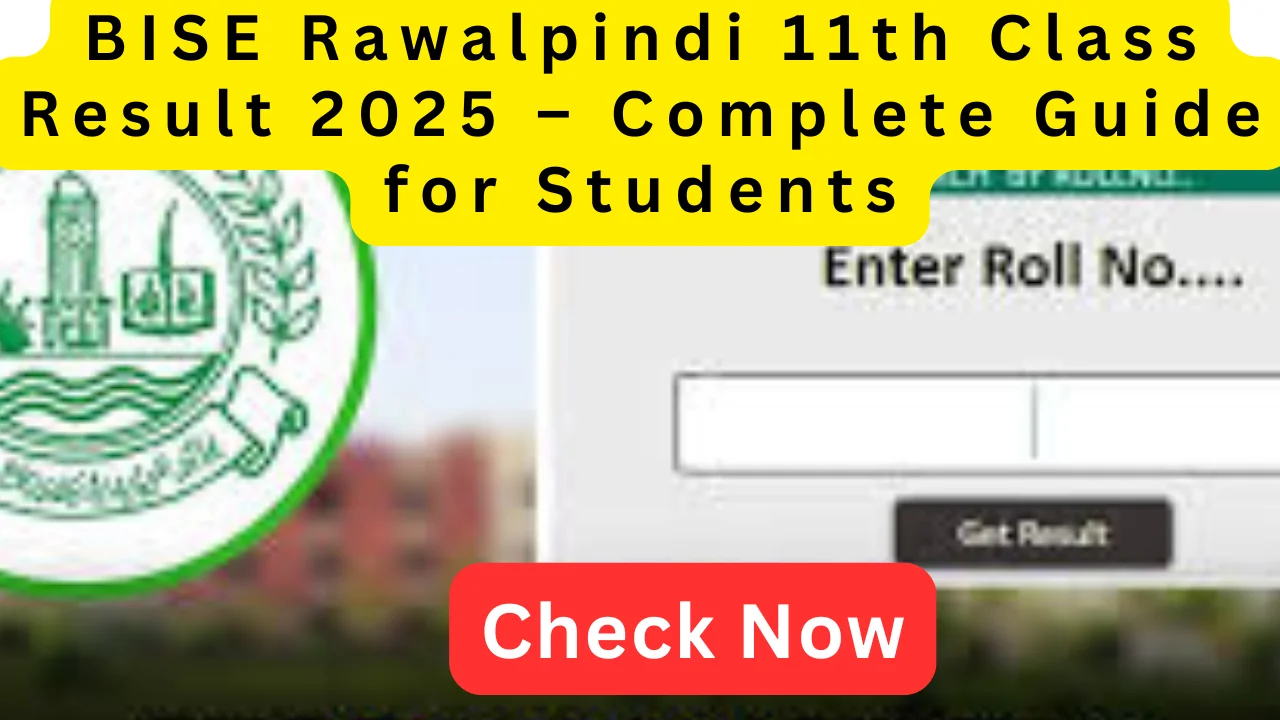 BISE Rawalpindi 11th Class Result 2025