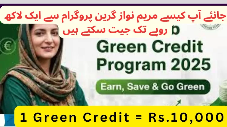 Maryam Nawaz Green Credit Program