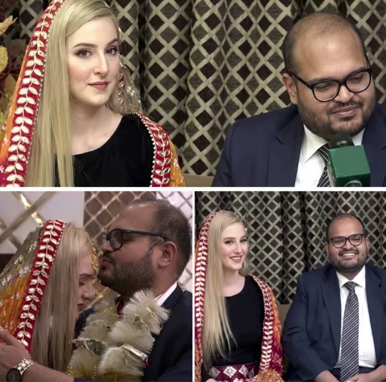 ٹک ٹاک کی محبت : ہنگری کی حسینہ عمیر سے شادی کیلئے پاکستان آگئی ،لڑکی کا کہنا تھا کہ مجھے اسکا